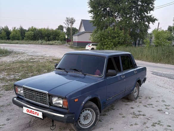 2005 Lada (ВАЗ) 2107, синий - вид 1