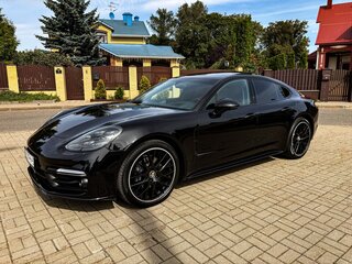 2022 Porsche Panamera 4 II Рестайлинг, чёрный, 8890000 рублей, вид 4