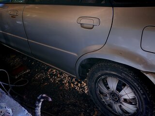 2002 Mazda AZ-Wagon II Рестайлинг, серебристый, 280000 рублей, вид 4