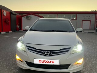 2016 Hyundai Solaris I Рестайлинг, белый, 700000 рублей, вид 1