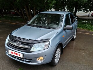 2013 Lada (ВАЗ) Granta I, голубой, 390000 рублей, вид 1