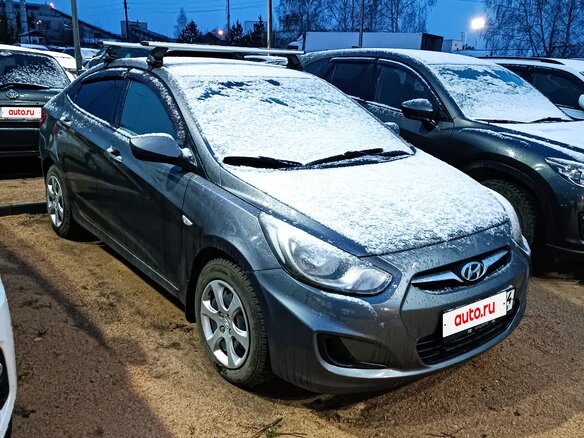 2011 Hyundai Solaris I, серый, 615000 рублей - вид 16