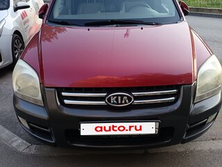 2005 Kia Sportage II, красный, 635000 рублей, вид 1