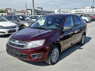 2015 Lada (ВАЗ) Granta I, красный, 290000 рублей, вид 1