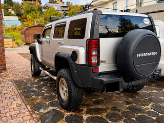 2009 Hummer H3, серебристый, 1850000 рублей, вид 5