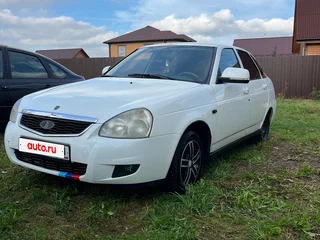 2010 Lada (ВАЗ) Priora I, белый, 155000 рублей, вид 1