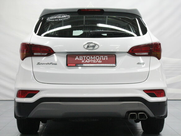 2018 Hyundai Santa Fe III Рестайлинг, белый - вид 5