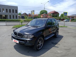 2005 BMW X5 4.4i I (E53) Рестайлинг, чёрный, 750000 рублей, вид 1