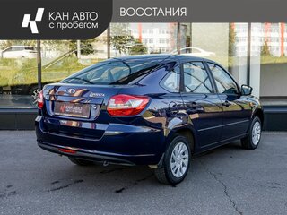 2016 Lada (ВАЗ) Granta I, синий, 489000 рублей, вид 3