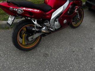 1998 Yamaha YZF600R Thundercat, красный, 300000 рублей, вид 4
