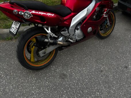 1998 Yamaha YZF600R Thundercat, красный, 300000 рублей, вид 4