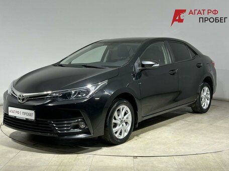 2018 Toyota Corolla XI (E160, E170, E180) Рестайлинг 1, чёрный, 1655000 рублей, вид 1