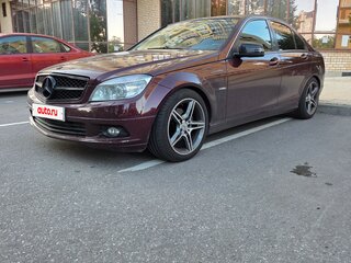 2009 Mercedes-Benz C-Класс 180 5G-TRONIC III (W204), пурпурный, 910000 рублей, вид 2