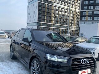 2018 Audi Q7 II (4M), чёрный, 4500000 рублей, вид 2