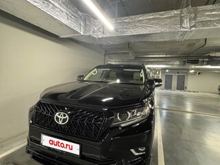 2021 Toyota Land Cruiser Prado 150 Series Рестайлинг 3, чёрный, 4900000 рублей, вид 1