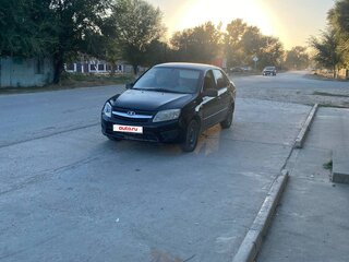2012 Lada (ВАЗ) Granta I, чёрный, 150000 рублей, вид 3