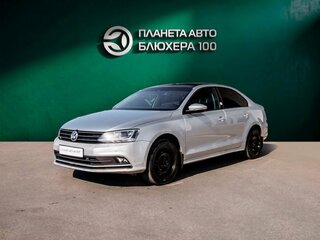 2016 Volkswagen Jetta VI Рестайлинг, серебристый, 850000 рублей, вид 1