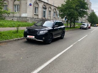 2010 Hyundai Santa Fe II, чёрный, 1200000 рублей, вид 2