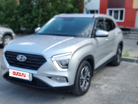 2021 Hyundai Creta II, серебристый