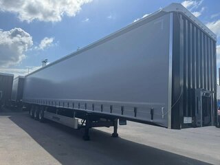 2026 Meusburger Тентованный полуприцеп, серебристый, 4350000 рублей, вид 2