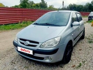 2006 Hyundai Getz I Рестайлинг, серебристый, 485000 рублей, вид 2