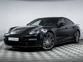 2017 Porsche Panamera Turbo II, чёрный, 7546770 рублей, вид 1