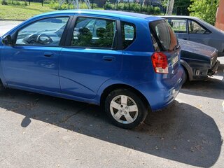 2007 Chevrolet Aveo I, синий, 230000 рублей, вид 3
