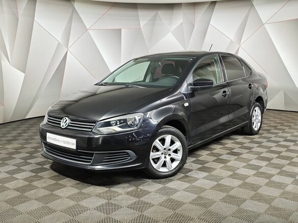 2013 Volkswagen Polo V, чёрный