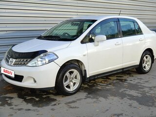 2009 Nissan Tiida Latio I, белый, 500000 рублей, вид 1