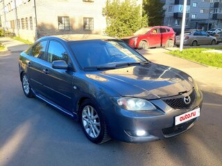 2006 Mazda 3 I (BK) Рестайлинг, серый, 185000 рублей, вид 2