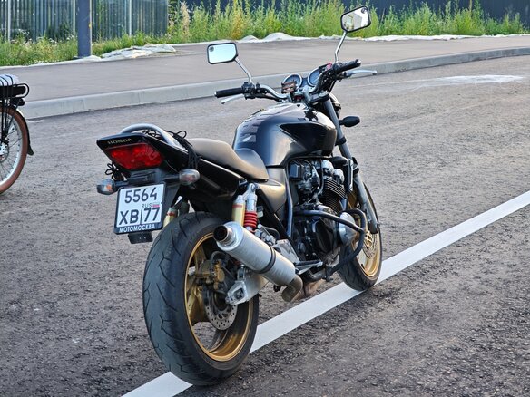 2006 Honda CB 400 Super Four, чёрный, 390000 рублей - вид 5
