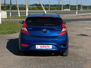 2011 Hyundai Solaris I, синий, 540000 рублей, вид 5