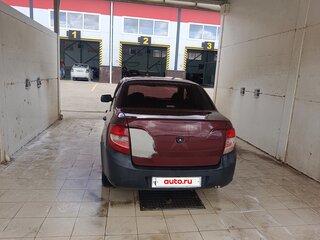 2012 Lada (ВАЗ) Granta I, серебристый, 350000 рублей, вид 5