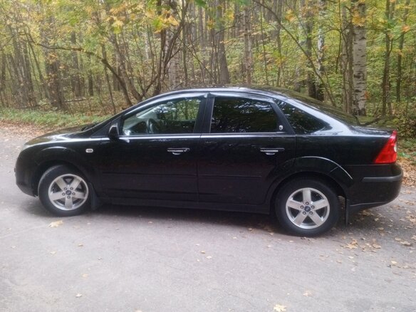 2006 Ford Focus II, чёрный - вид 6
