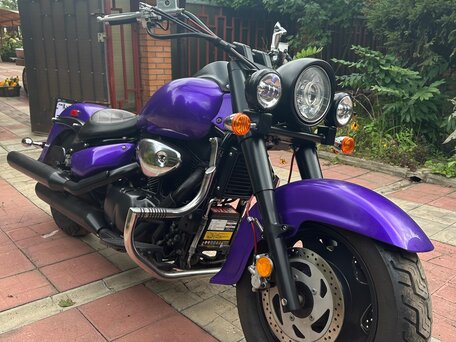 2006 Suzuki Boulevard C90, фиолетовый, 600000 рублей, вид 1