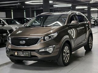 2015 Kia Sportage III Рестайлинг, коричневый, 1690000 рублей, вид 3