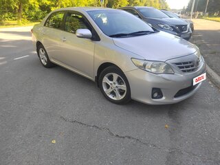 2011 Toyota Corolla X (E140, E150) Рестайлинг, серебристый, 1240000 рублей, вид 3