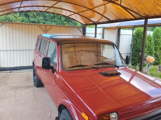 2003 Lada (ВАЗ) 2131 (4x4) I, красный, 300000 рублей, вид 3