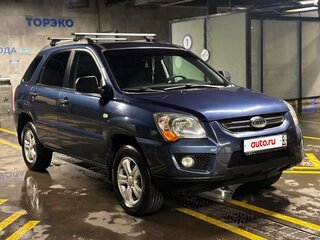 2009 Kia Sportage II Рестайлинг, синий, 850000 рублей, вид 3