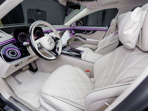 2026 Mercedes-Benz Maybach S-Класс 580 II (Z223) Рестайлинг, чёрный - вид 15