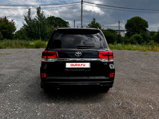 2018 Toyota Land Cruiser 200 Series Рестайлинг 2, чёрный, 6234000 рублей, вид 2