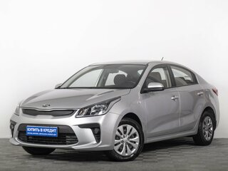 2017 Kia Rio IV, серебристый, 1399000 рублей, вид 2
