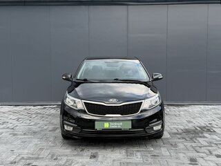 2016 Kia Rio III Рестайлинг, чёрный, 1145000 рублей, вид 3