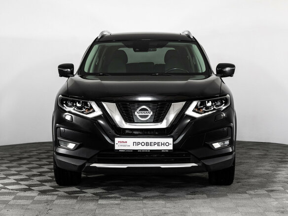 2020 Nissan X-Trail III Рестайлинг, чёрный - вид 1