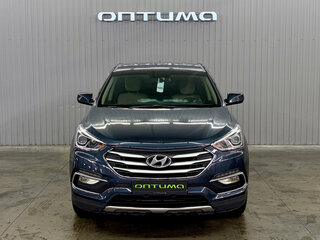 2016 Hyundai Santa Fe III Рестайлинг, серый, 1597000 рублей, вид 2