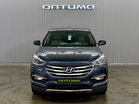 2016 Hyundai Santa Fe III Рестайлинг, серый, 1597000 рублей - вид 1