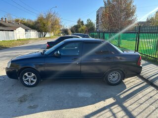 2007 Lada (ВАЗ) Priora I, чёрный, 260000 рублей, вид 2