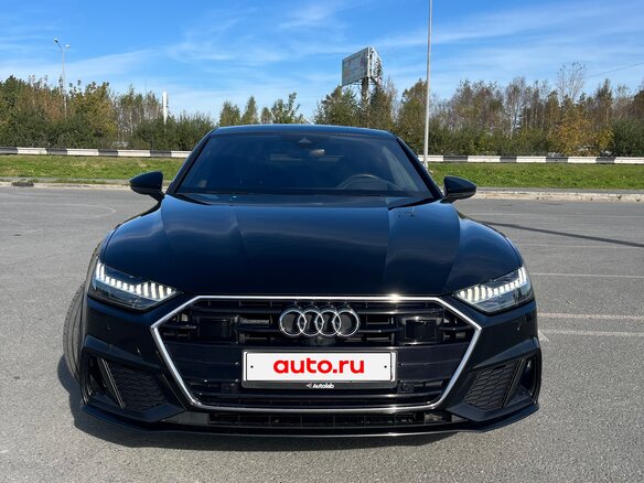 2021 Audi A7 55 TFSI II (4K), чёрный, 5800000 рублей - вид 8