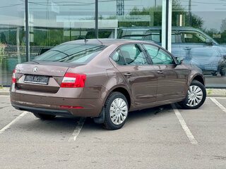 2019 Skoda Octavia III (A7) Рестайлинг, коричневый, 1480000 рублей, вид 2