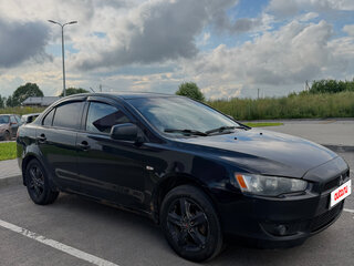 2007 Mitsubishi Lancer X, чёрный, 450000 рублей, вид 3